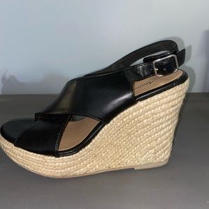 Black and Tan Pump Heels